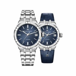 Maurice Lacroix Uhren-Set inkl. Wechselarmband Aikon Date AI6007-SS002-430-2