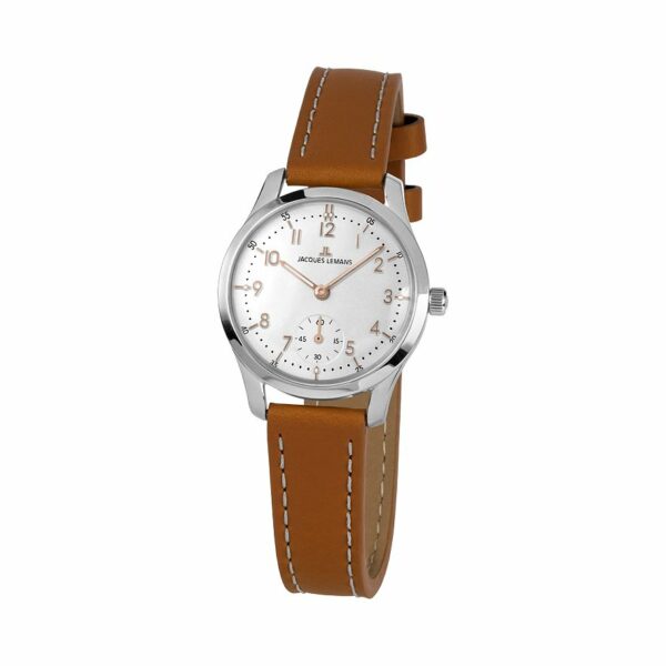 Jacques Lemans Damenuhr Retro Classic 1-2065D Edelstahl