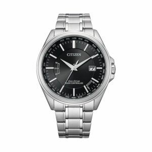 Citizen Herrenuhr Funkuhr Eco Drive CB0250-84E Edelstahl