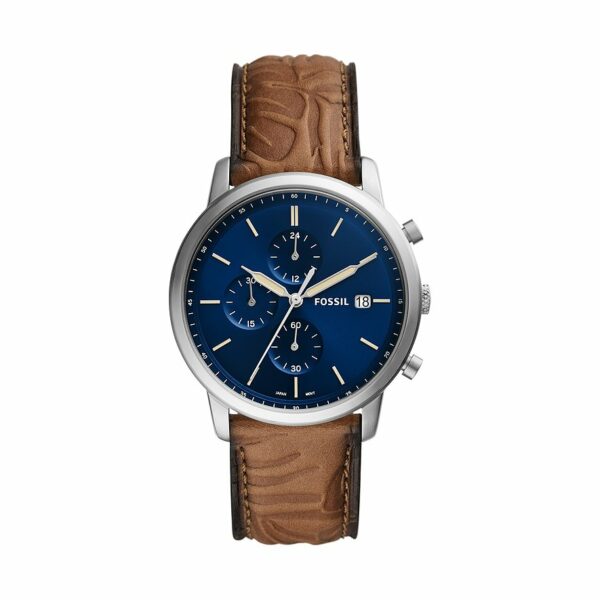 Fossil Chronograph Neutra Minimalist FS5928 Edelstahl