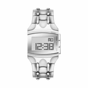 Diesel Herrenuhr Croco Digi DZ2155 Edelstahl